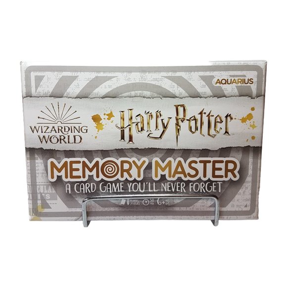 HARRY POTTER Memory Master Card Game Wizarding World Warner Brothers Collectible - Picture 1 of 14